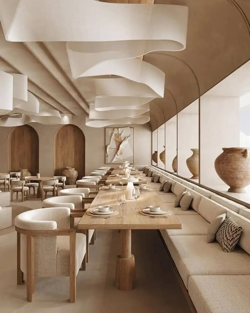 The residents dining room