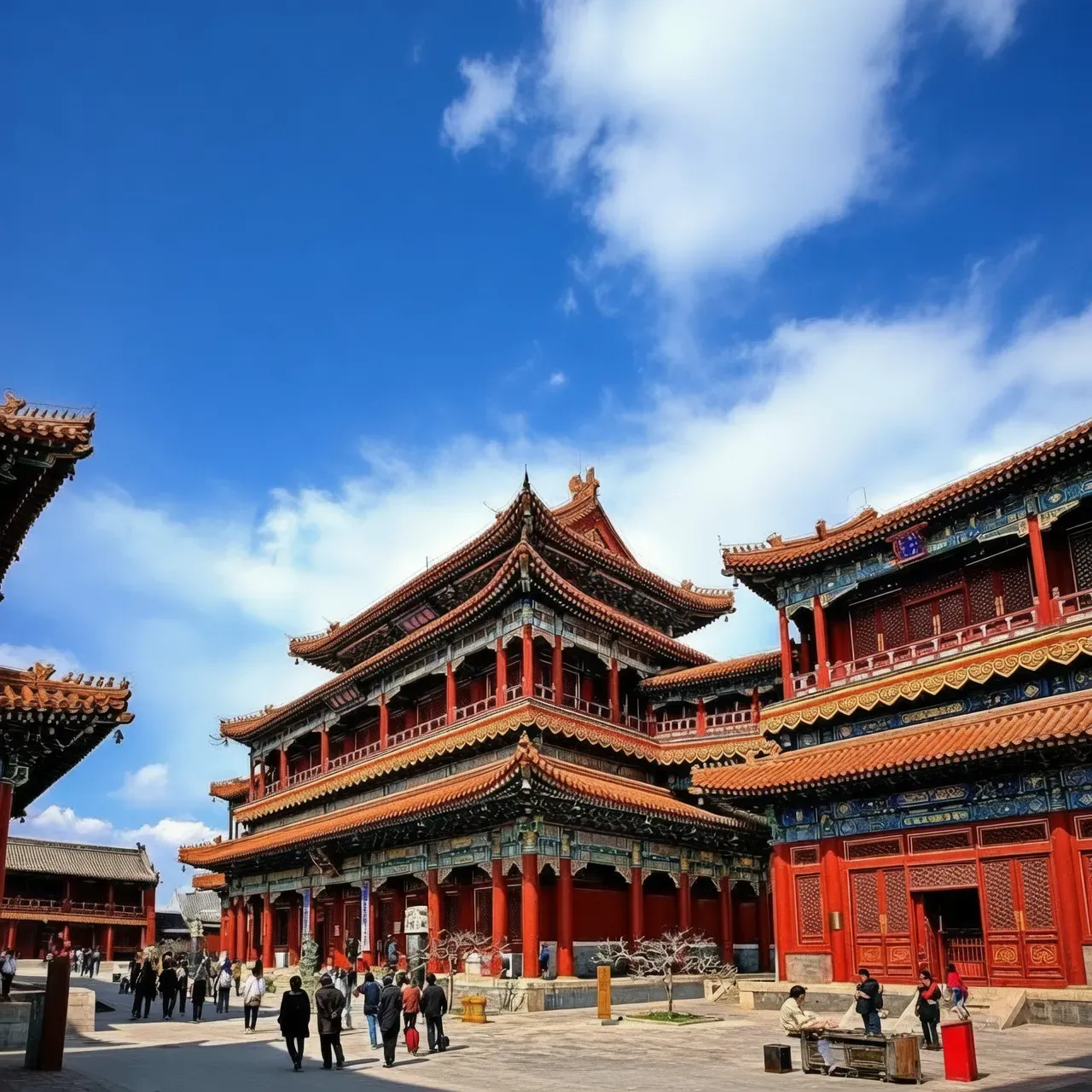 The Dalai Lama temple complex in McLeod Ganj