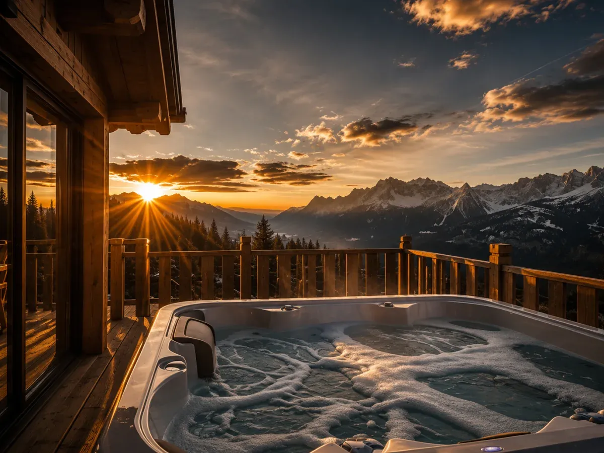 The private jacuzzi