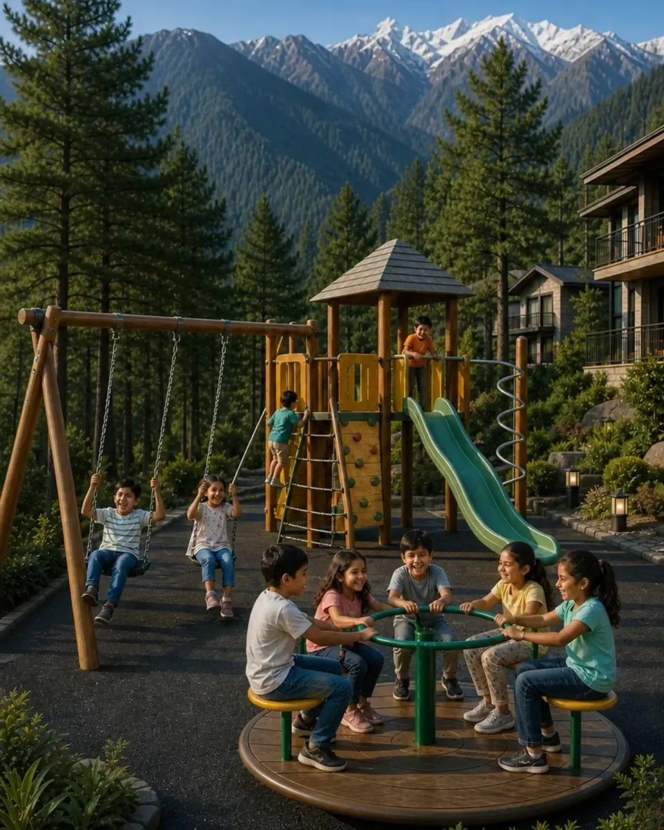 The children’s playground