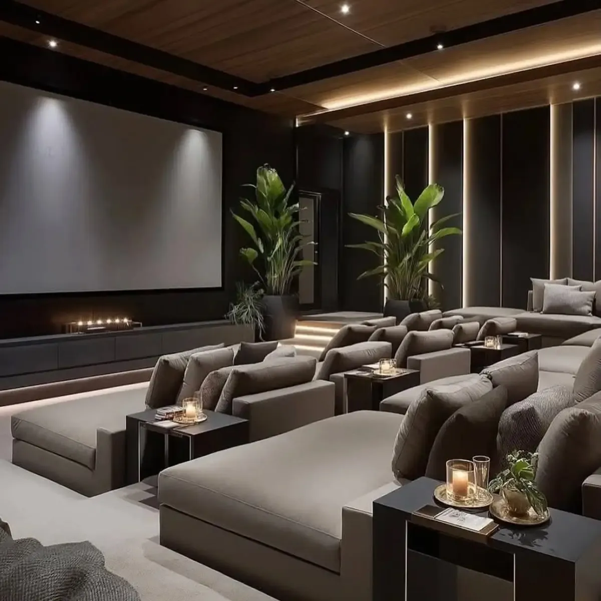 The private screening theatre